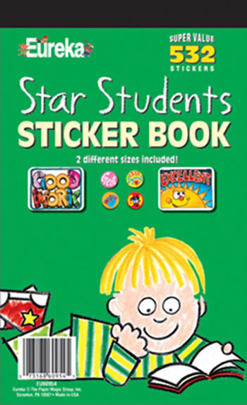 STICKER BOOK STAR STUDENTS 532/PK