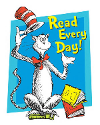 CAT IN THE HAT READ EVERY DAY