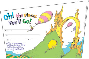 SEUSS-OH THE PLACES YOULL GO