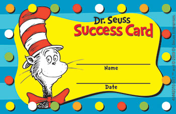 DR SEUSS CAT IN THE HAT REWARD