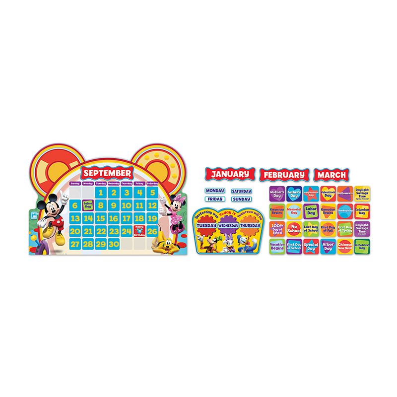 MICKEY MOUSE CLUBHOUSE CALENDAR SET