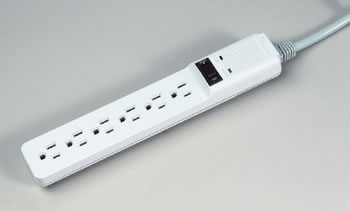 SIX OUTLET SURGE PROTECTOR