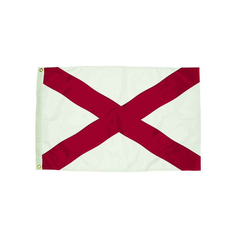 3X5 NYLON ALABAMA FLAG HEADING &