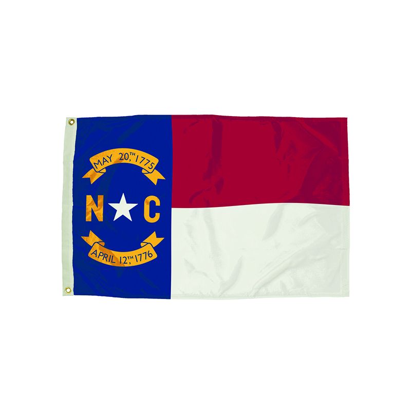 3X5 NYLON NORTH CAROLINA FLAG