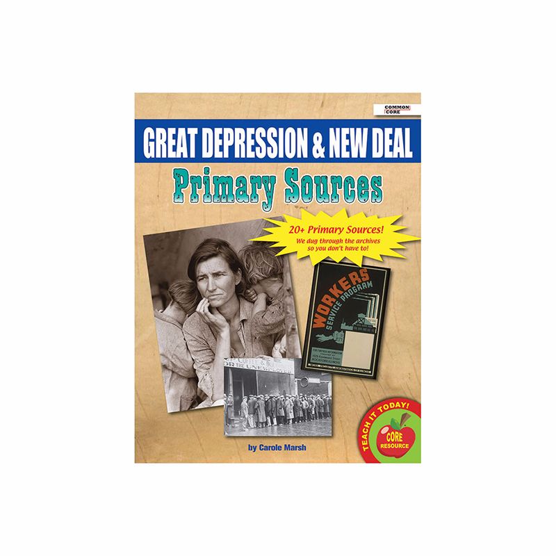 PRIMARY SOURCES GREAT DEPRESSION &