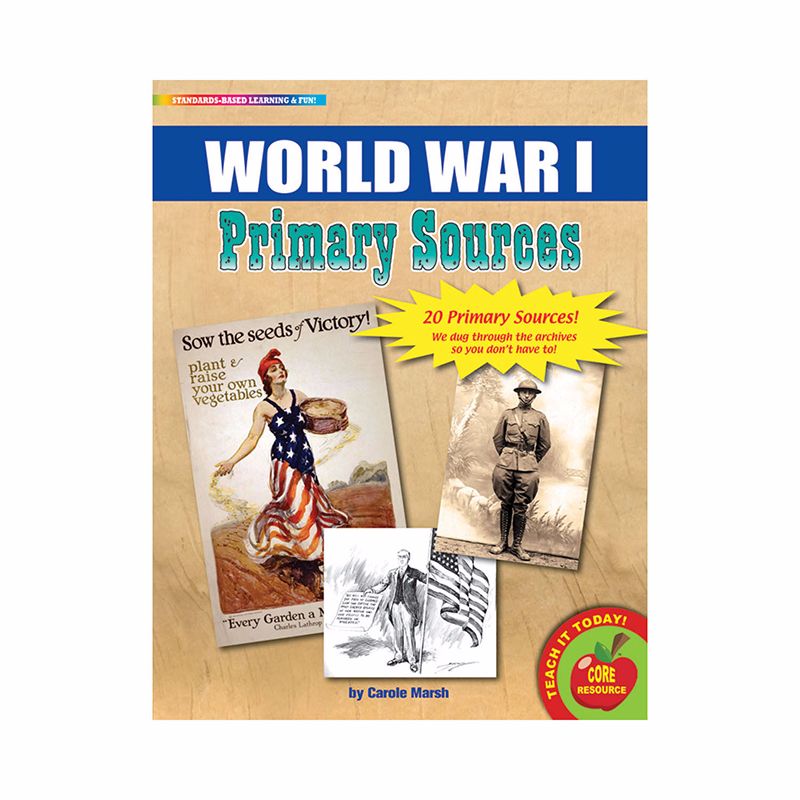 PRIMARY SOURCES WORLD WAR I