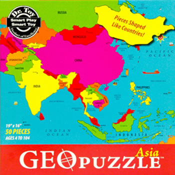ASIA GEOPUZZLE