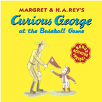 CURIOUS GEORGE AT THE BASEBALL GAME