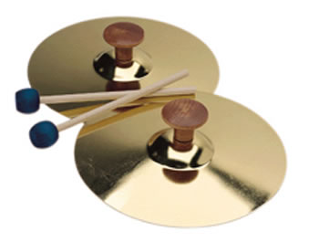 5 CYMBALS W/MALLET PAIR