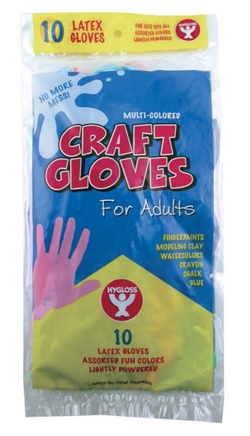 CRAFT GLOVES ADULT SIZE 10 P