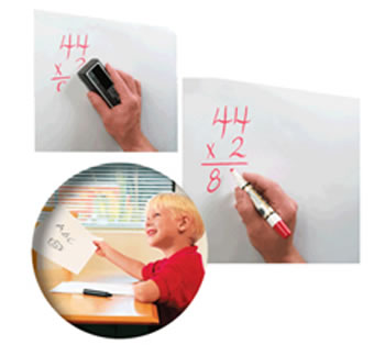GO WRITE DRY ERASE ROLL 24IN X 10FT