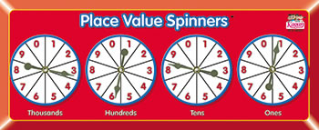 PLACE VALUE SPINNERS