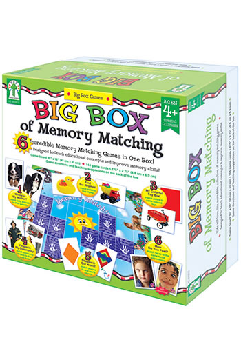 BIG BOX OF MEMORY MATCH GAMES