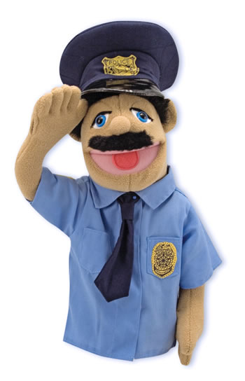 POLICE OFFICER PUPPET