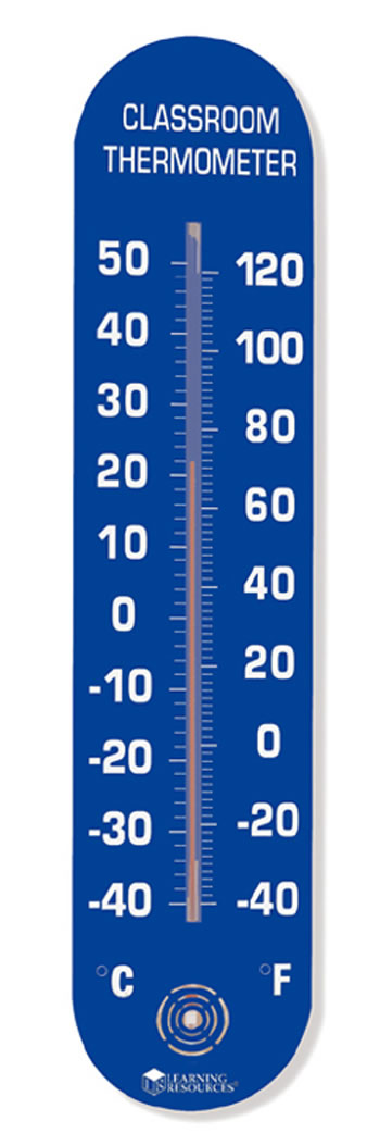 LARGE CLASSROOM THERMOMETER