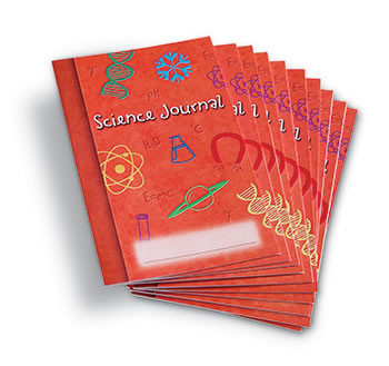 SCIENCE JOURNAL SET OF 10
