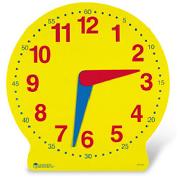 13 MAGNETIC BIG TIME LEARNING CLOCK