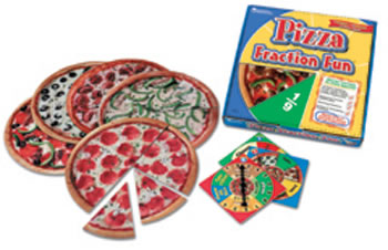 PIZZA FRACTION FUN GAME