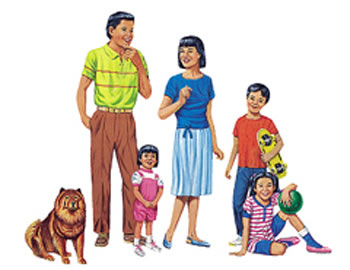 MULTICULTURAL FAMILIES 4-SET