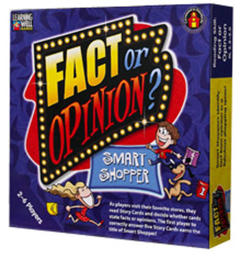 FACT OR OPINION SHOPPING MALL BLUE