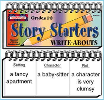 WRITE-ABOUTS STORY STARTERS GR 1-3