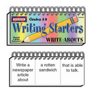 WRITE ABOUTS WRITING STARTERS
