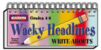 WACKY HEADLINES WRITE ABOUTS