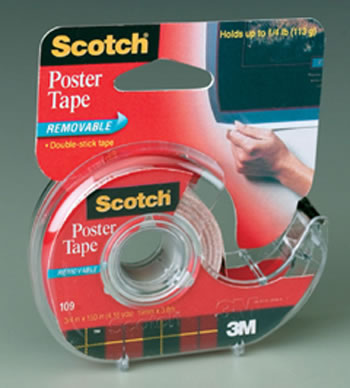 TAPE POSTER REMOVABLE 3/4 X 150