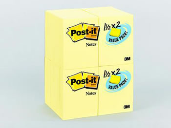 POST-IT NOTES VALUE PK 24 PADS