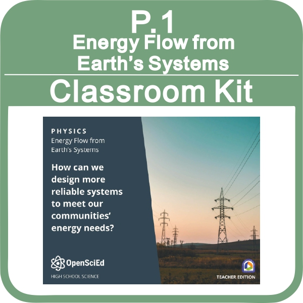 Energy Flow from Earth’s System Classroom OSE Kit