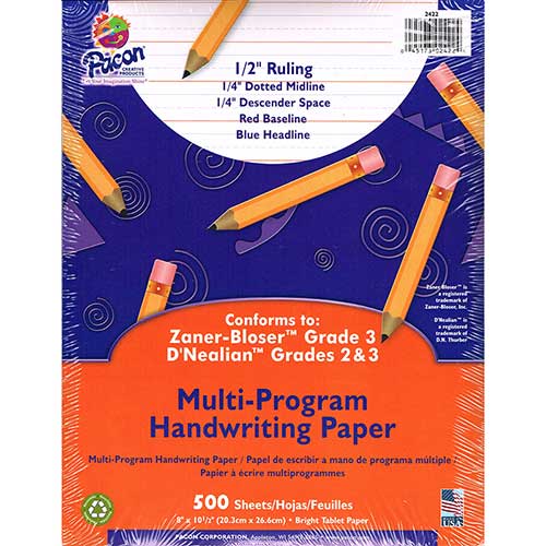 WRITING PAPER 500 SHT 8X10.5 1/2 IN