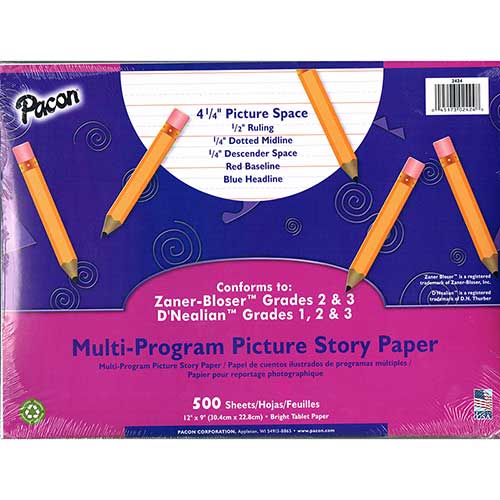 28101 HANDWRITING PAPER 500 SHT 10.5 X 8 1/8 IN RULE - Factory Select