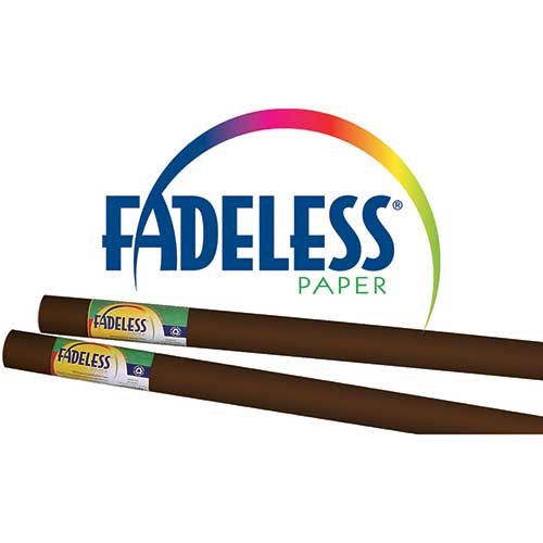 FADELESS 48X12 BROWN SOLD 4RLS/CTN