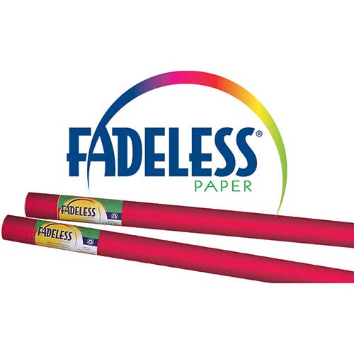 FADELESS 48 X 50 ROLL FLAME RED