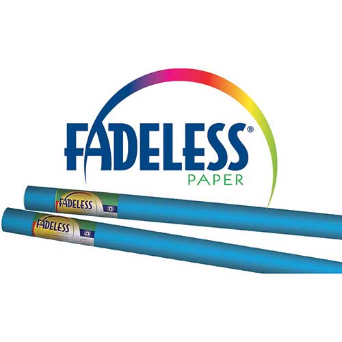 FADELESS 48 X 50 ROLL BRIGHT BLUE