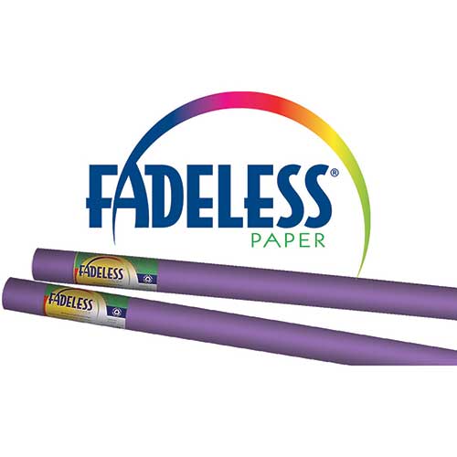FADELESS PAPER 24IN X 12FT VIOLET