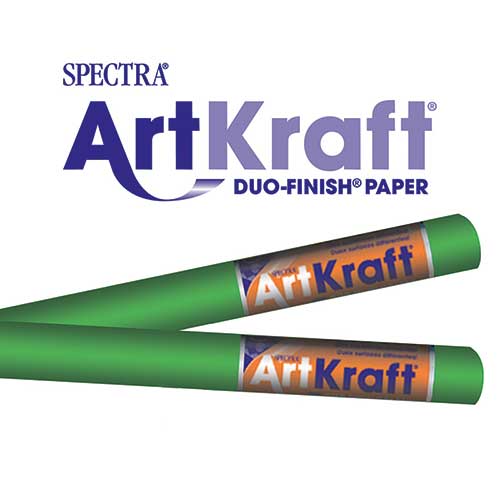 ART KRAFT ROLL 48X200 BRITE GREEN