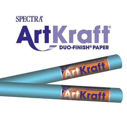 ART KRAFT ROLL SKY BLUE 48 X 200