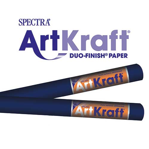 ART KRAFT ROLL 48 X 200 DARK BLUE