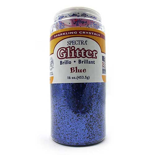 GLITTER 1 LB BLUE