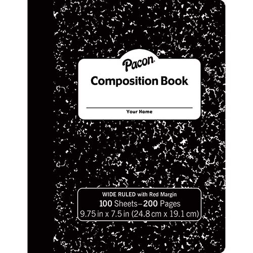 COMPOSITION NOTEBOOK 100 CT