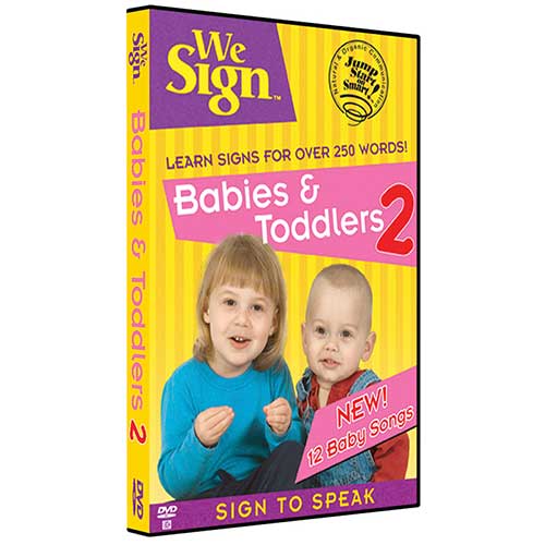 WE SIGN DVD BABIES & TODDLERS 2