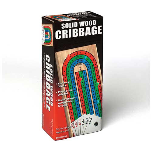 FOLDING CRIBBAGE WCARDS IN BOX