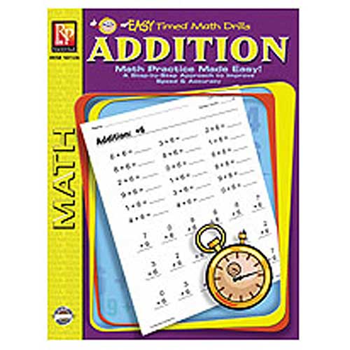 EASY TIMED MATH DRILLS ADDITION