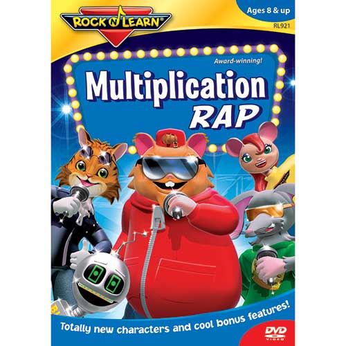 MULTIPLICATION RAP DVD