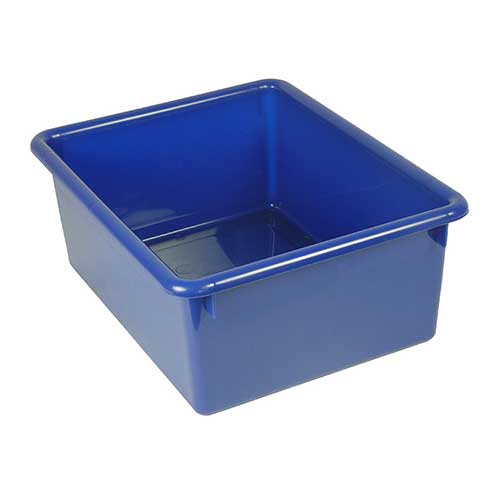 5IN STOWAWAY LETTER BOX BLUE NO LID