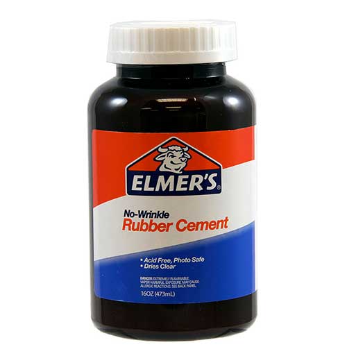 RUBBER CEMENT CAN 16OZ.