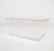 Transparent Oblong Tub