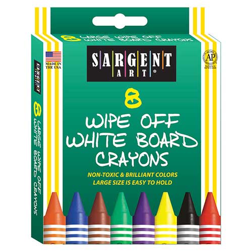 Large Crayons, Multicultural Colors - 8 ct - West Side Kids Inc