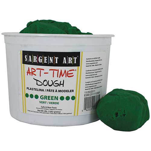 3LB ART TIME DOUGH - GREEN